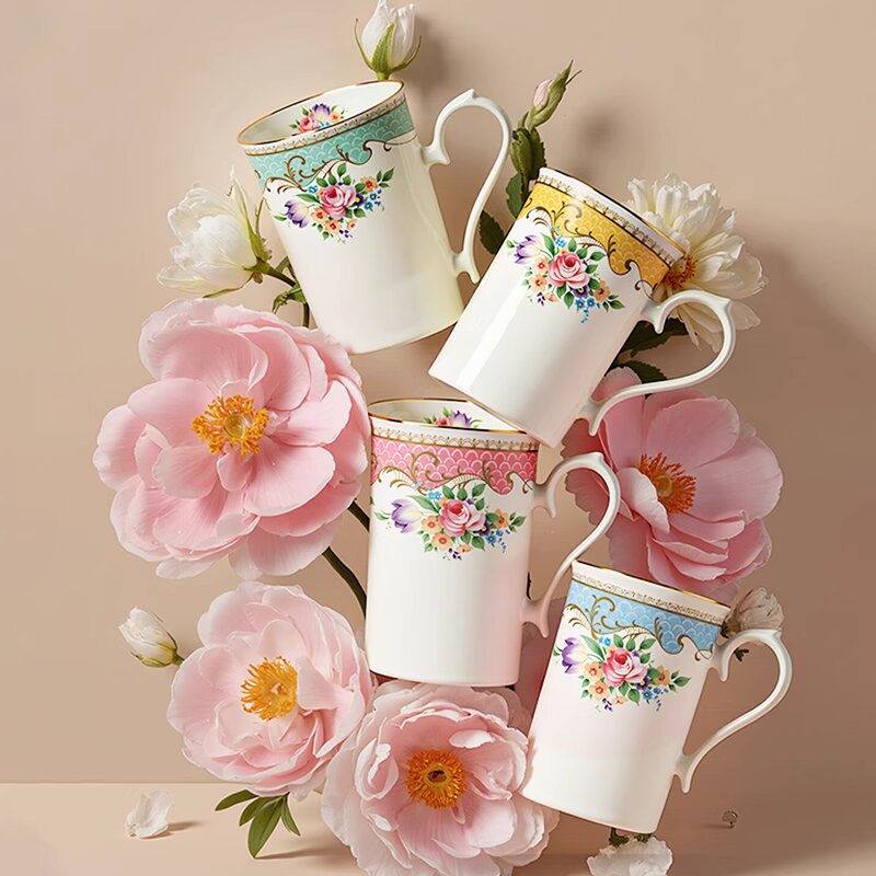 马漂亮的双11【安斯丽马克杯】Aynsley切尔西骨瓷马克杯320ml 