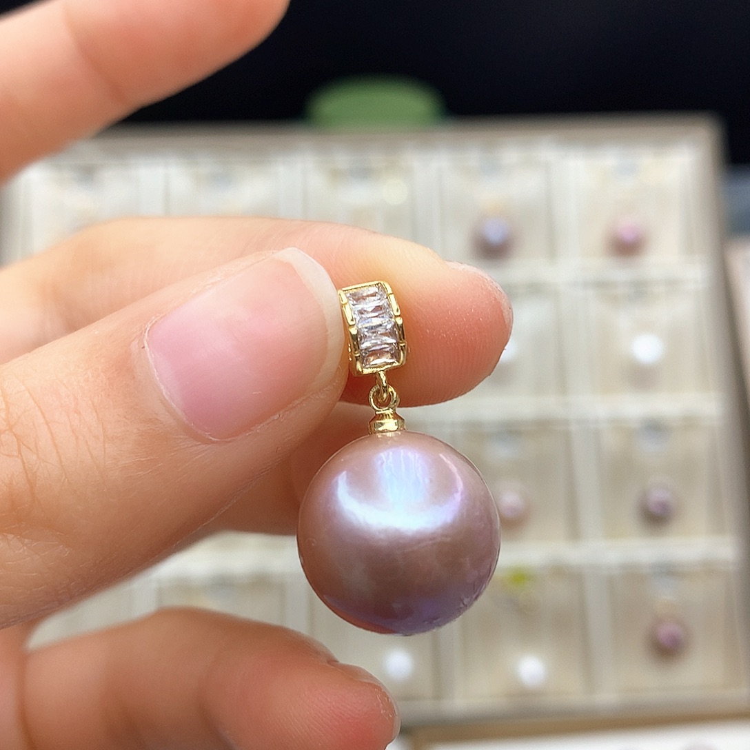 淡水珍珠颈饰合金