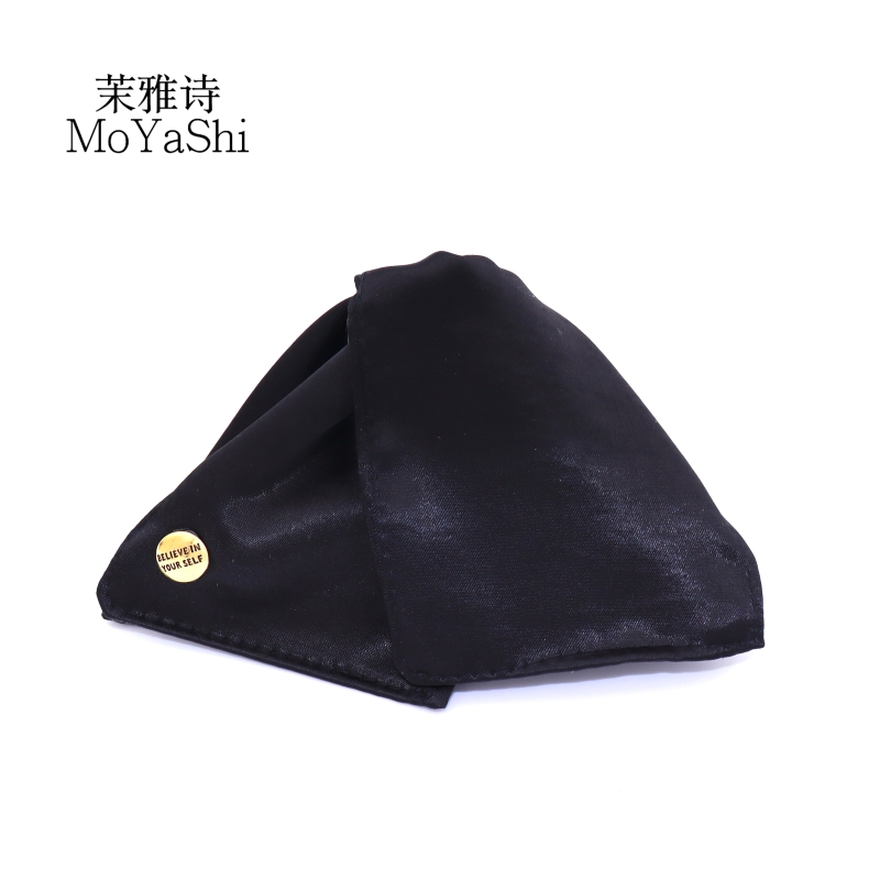 清仓款赫本风【风禾】贝壳三角缎面气质高级13cm抓夹MY210