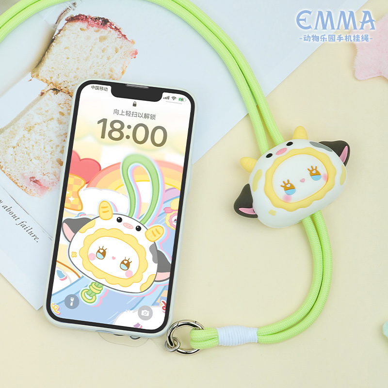 【衍创周边】EMMA秘境森林动物乐园手机挂绳盲盒|潮玩盲盒挂饰可爱