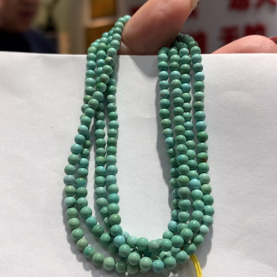 绿松石长链未镶嵌