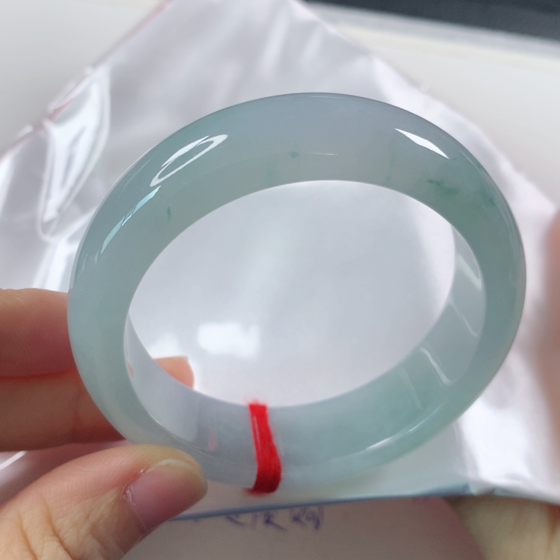未镶嵌手镯翡翠宽版轮胎镯279