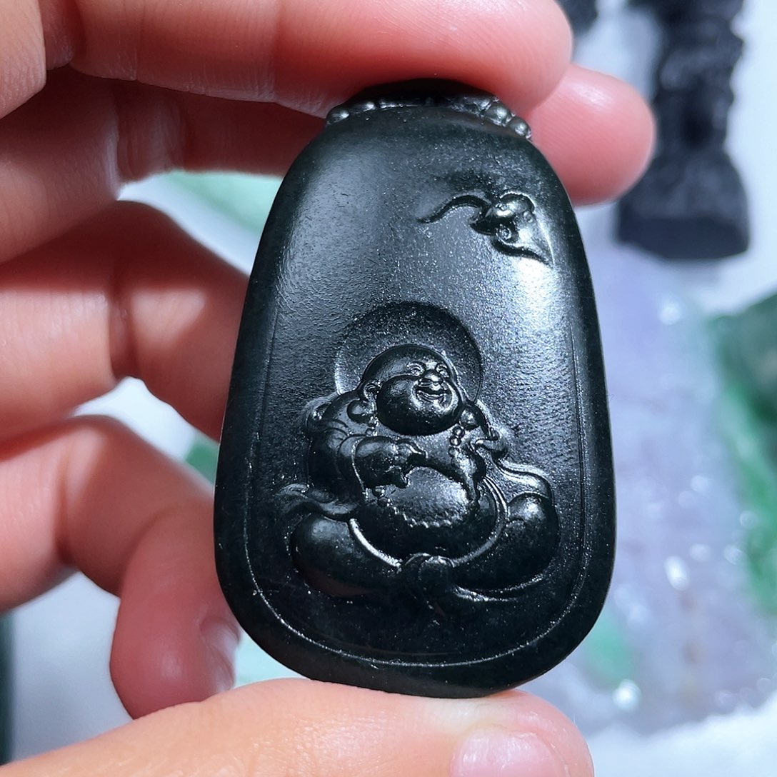 和田玉（糖玉）颈饰未镶嵌和田玉