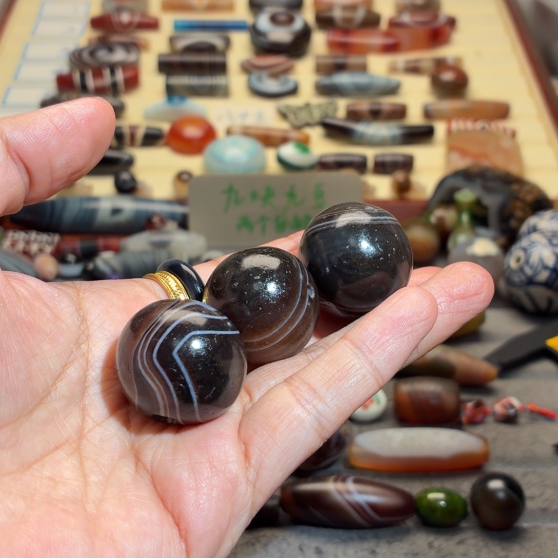 O***之玛瑙/玉髓合金颈饰