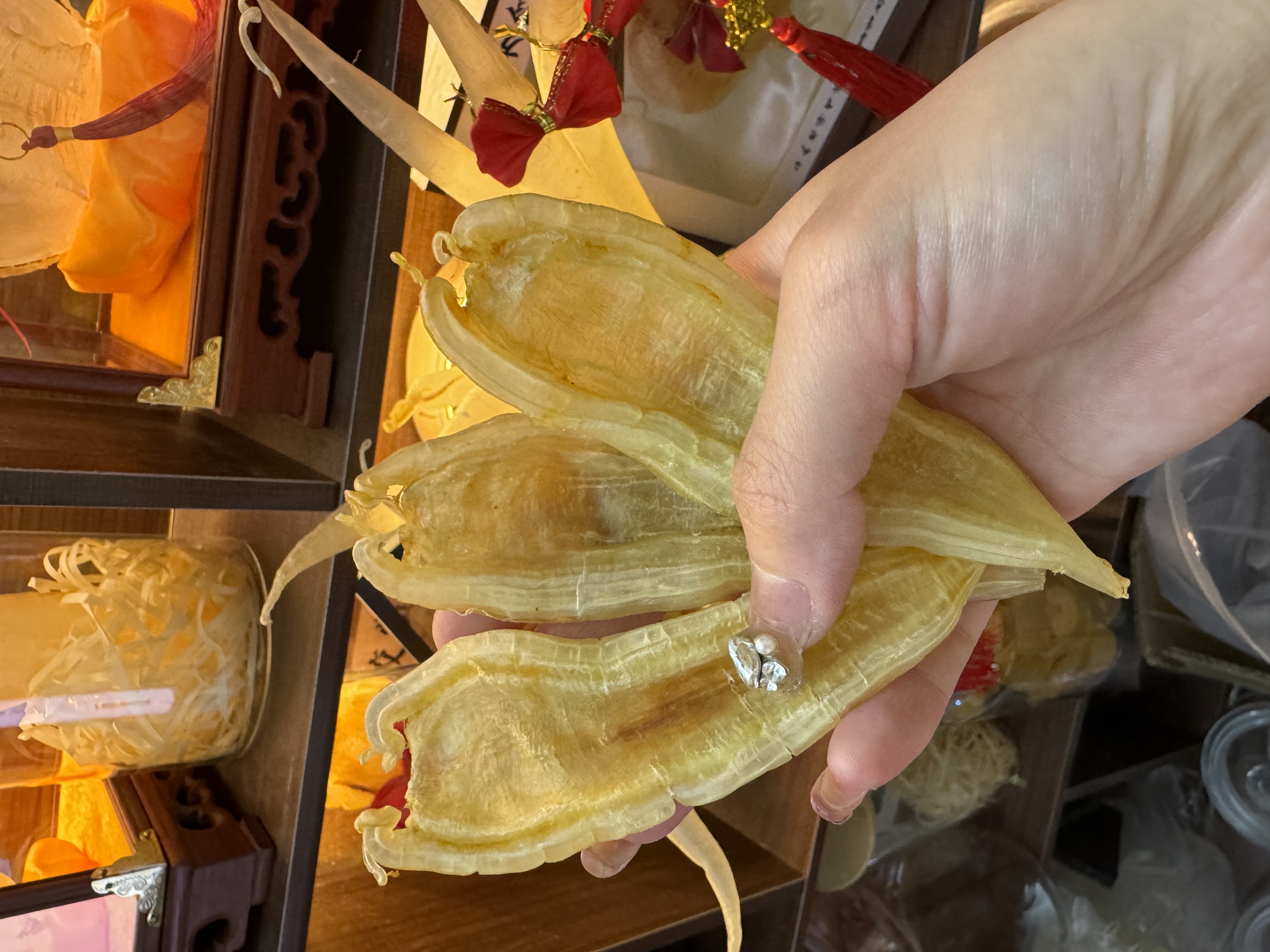 深海野生北海双背胶鱼胶北海鳘鱼胶干货孕妇坐月子滋补1-500克