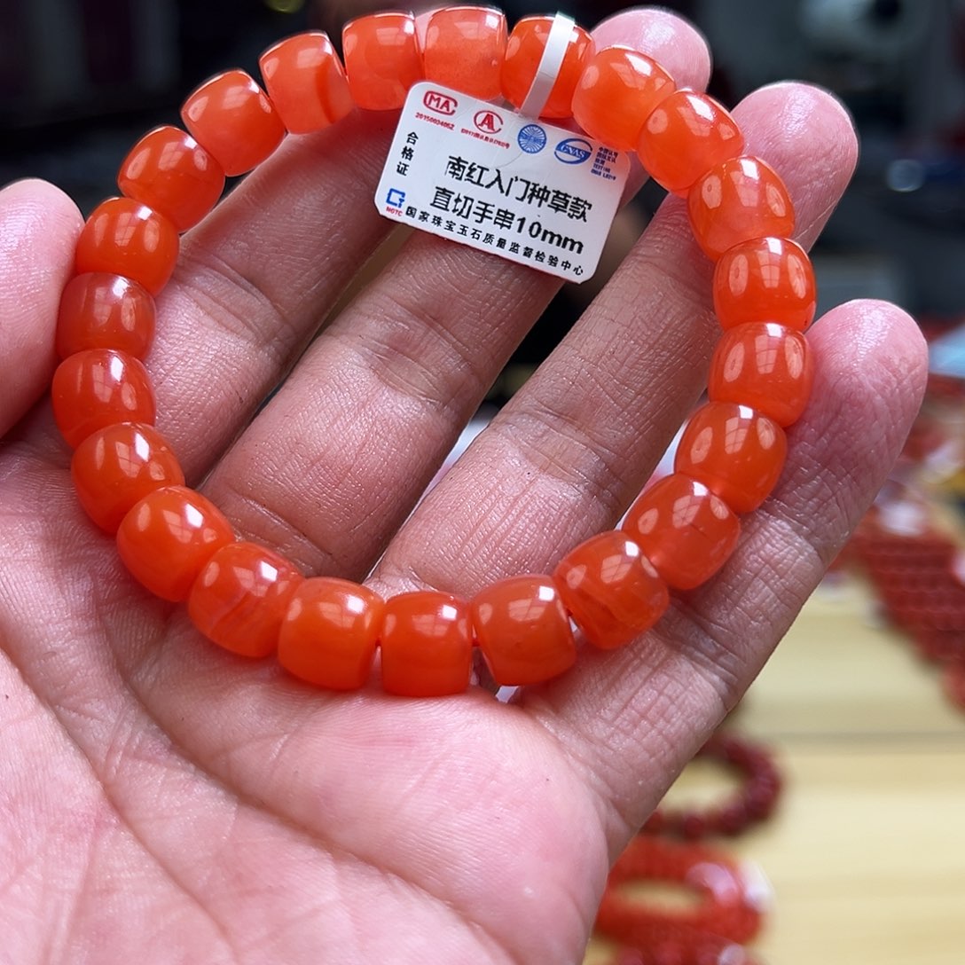 南红玛瑙买未镶嵌10mmm