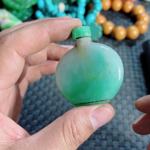 紫金钵盂菩提把件