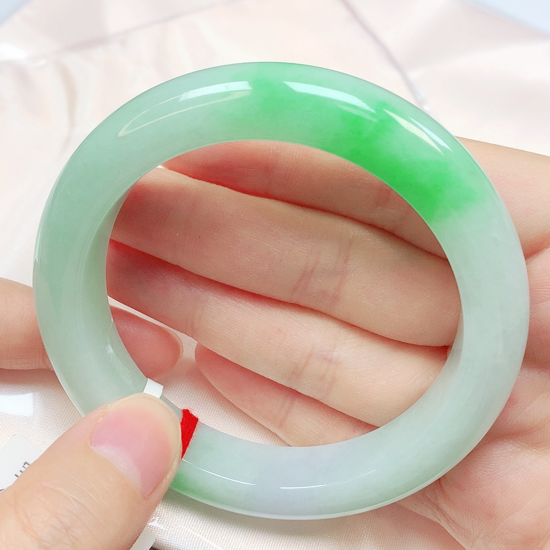 未镶嵌手镯翡翠抖音567