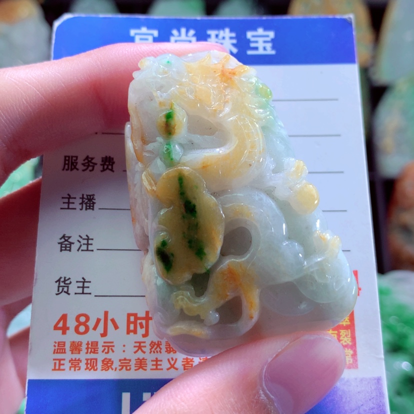 【闪购商品】翡翠颈饰未镶嵌挂件