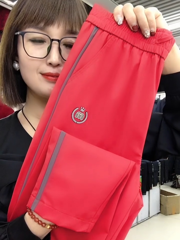 2025新款高腰显瘦宽松休闲女裤薄款韩版洋气百搭时尚春夏哈伦裤