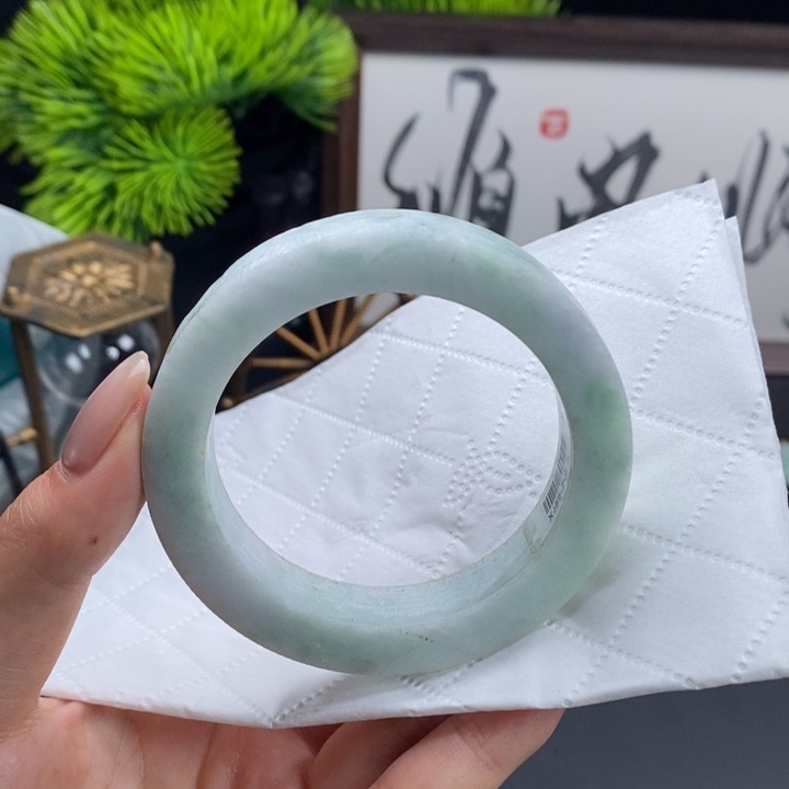 定制翡翠未镶嵌正圈52/55