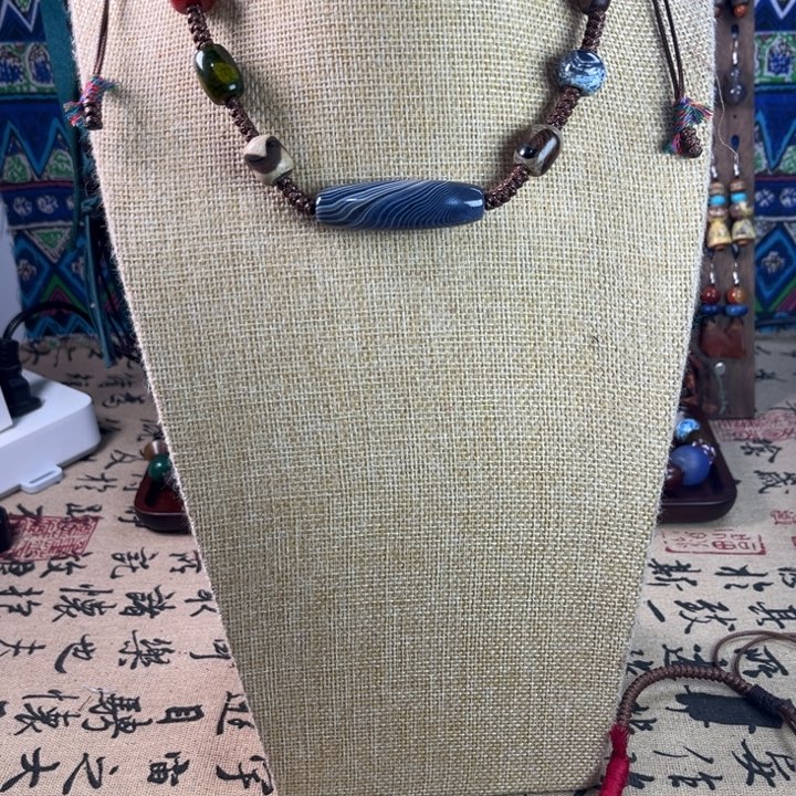 玛瑙/玉髓未镶嵌颈饰