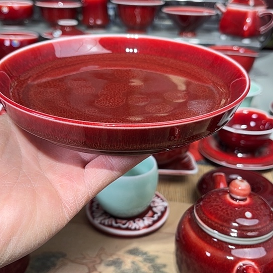 景德镇陶瓷郎红壶承