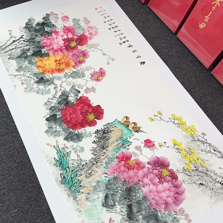 国画向老师8平尺精品