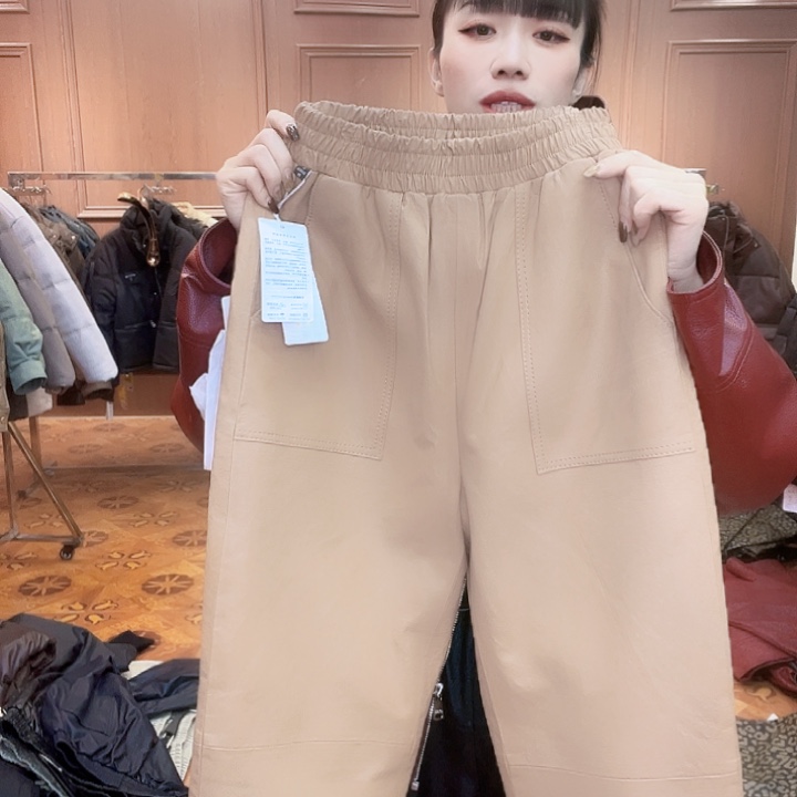 130……140斤皮羽绒裤