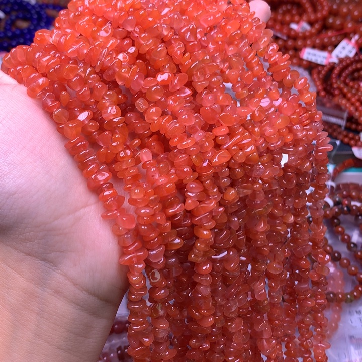 未镶嵌手链南红玛瑙碎冰冰多圈随机发一条