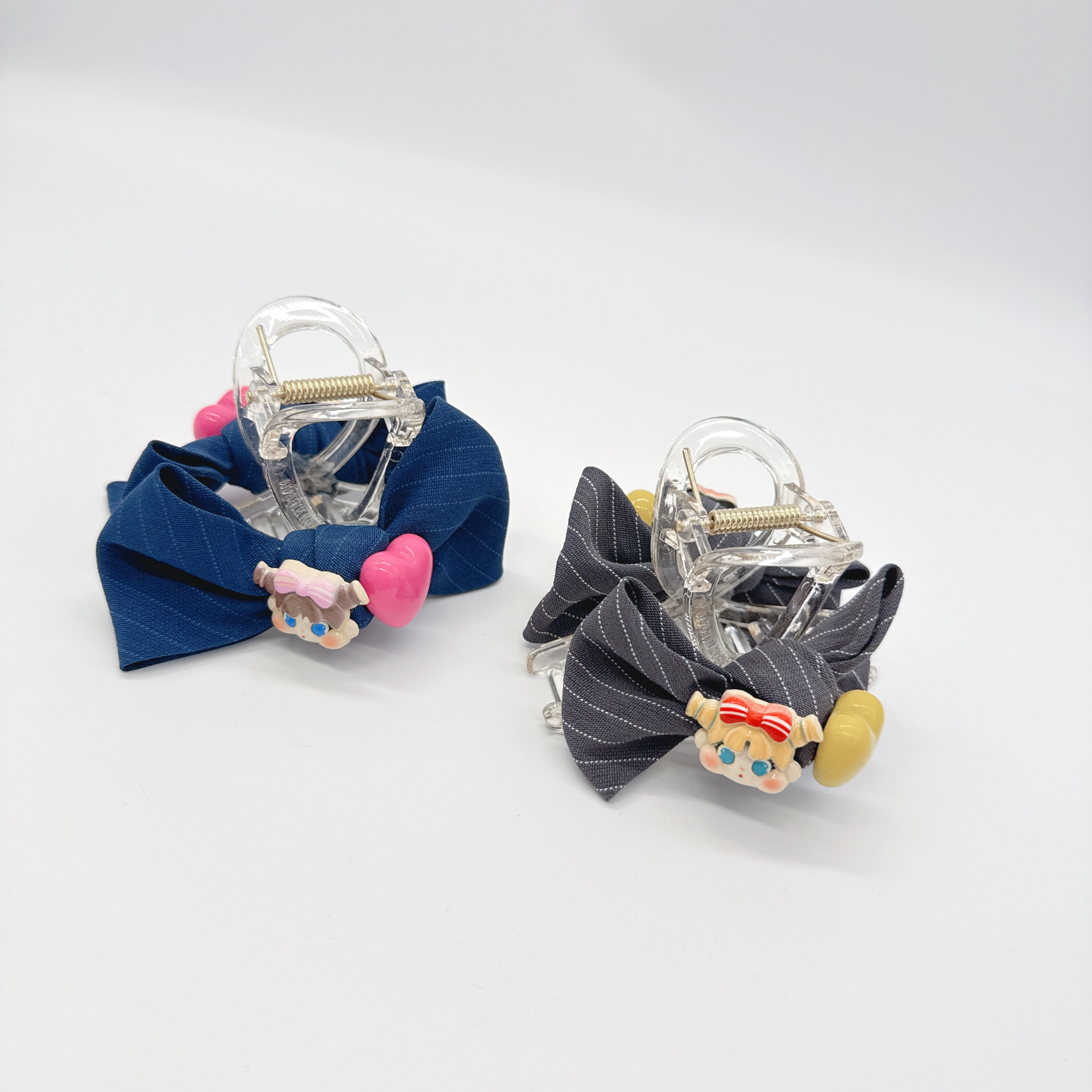 Mi33 可爱小女孩爱心中号抓夹鲨鱼夹 Z35064Z15