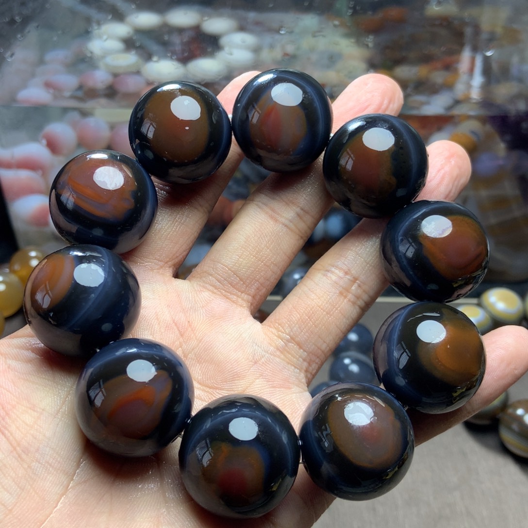 玛瑙/玉髓未镶嵌手串