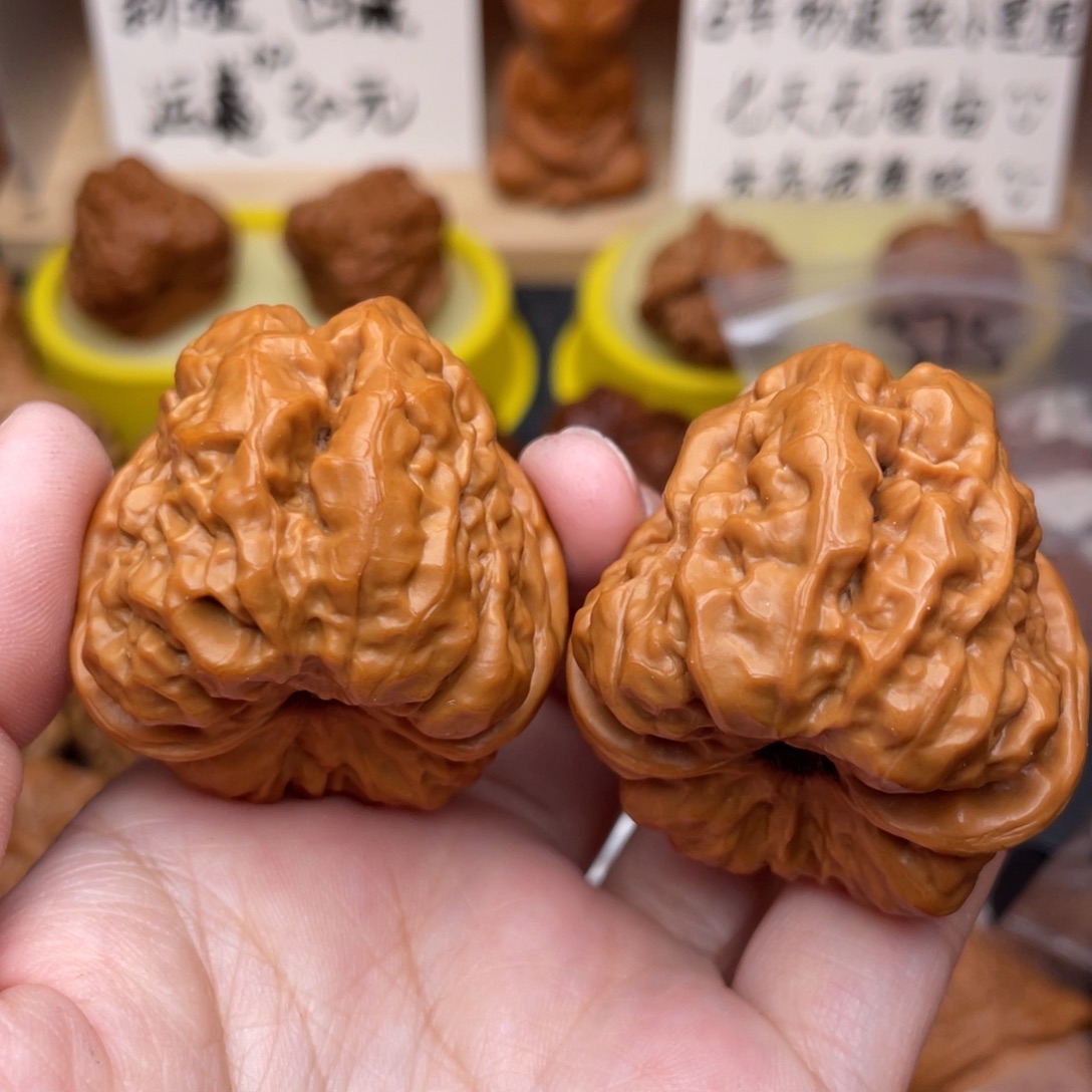 文玩核桃把件蛤蟆40