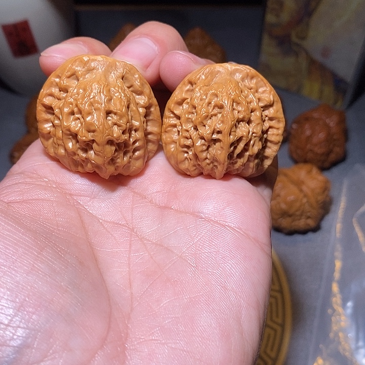 文玩核桃把件36尺蓟县佛肚