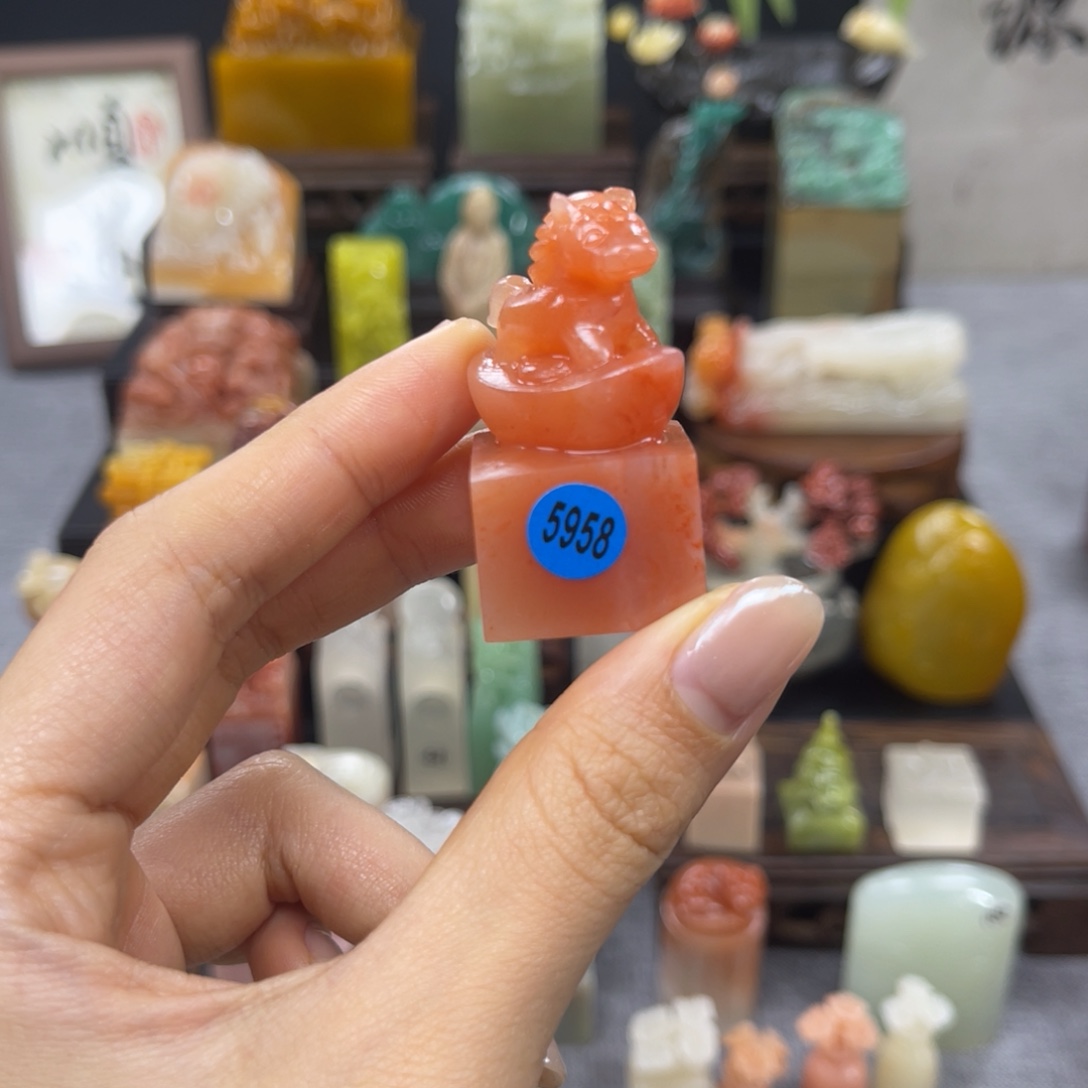 八***˒印石寿山石5958。             