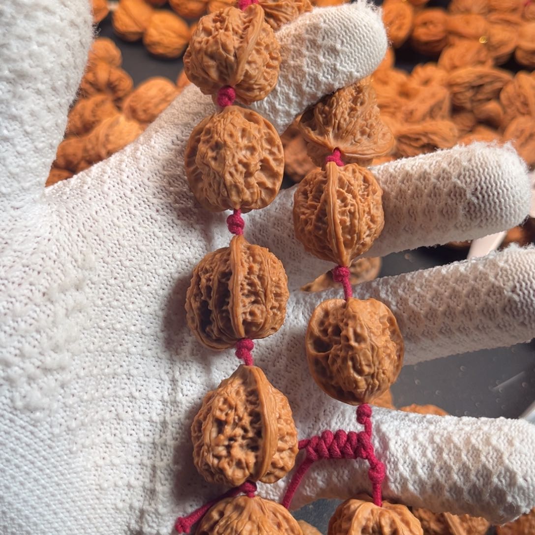 桃核手串G***y野麻核桃