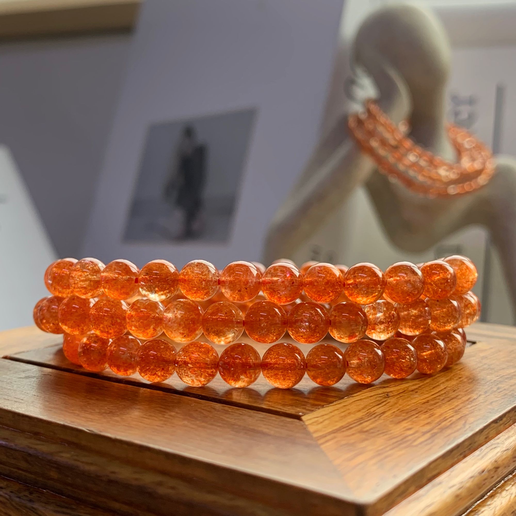 TY07天然金太阳多圈手链金砂感高品质可收藏款多样性发一