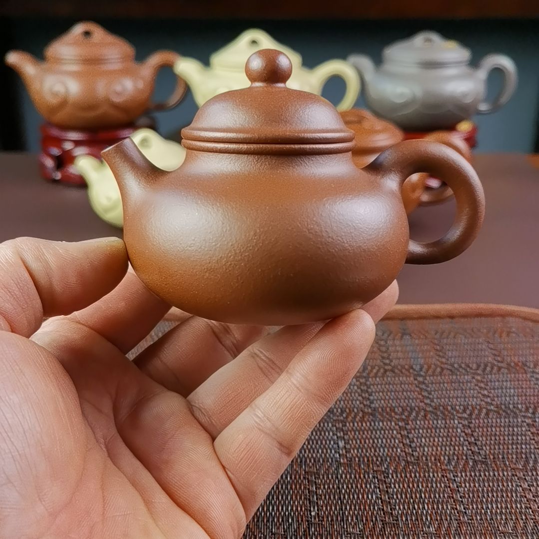 紫砂茶壶底槽清容天180CC