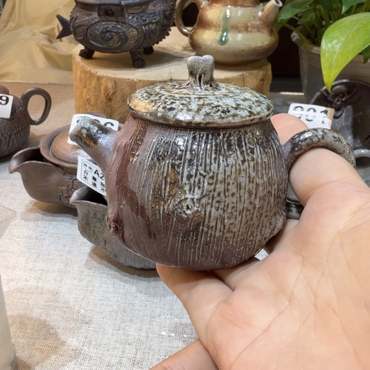 陶盘精品柴烧福利放漏