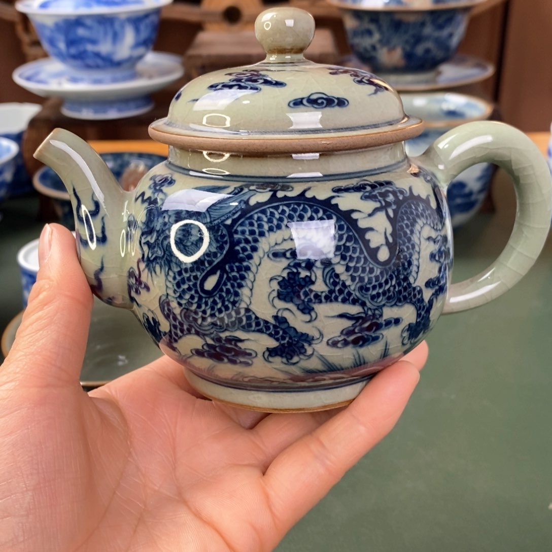 杯柠*景德镇陶瓷手工手绘