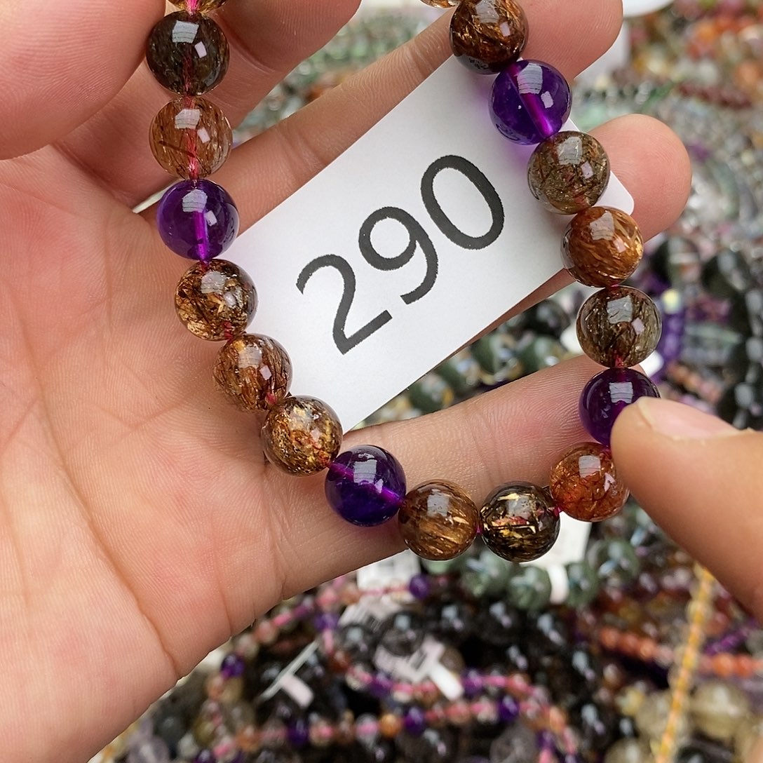 未镶嵌水晶手链手链