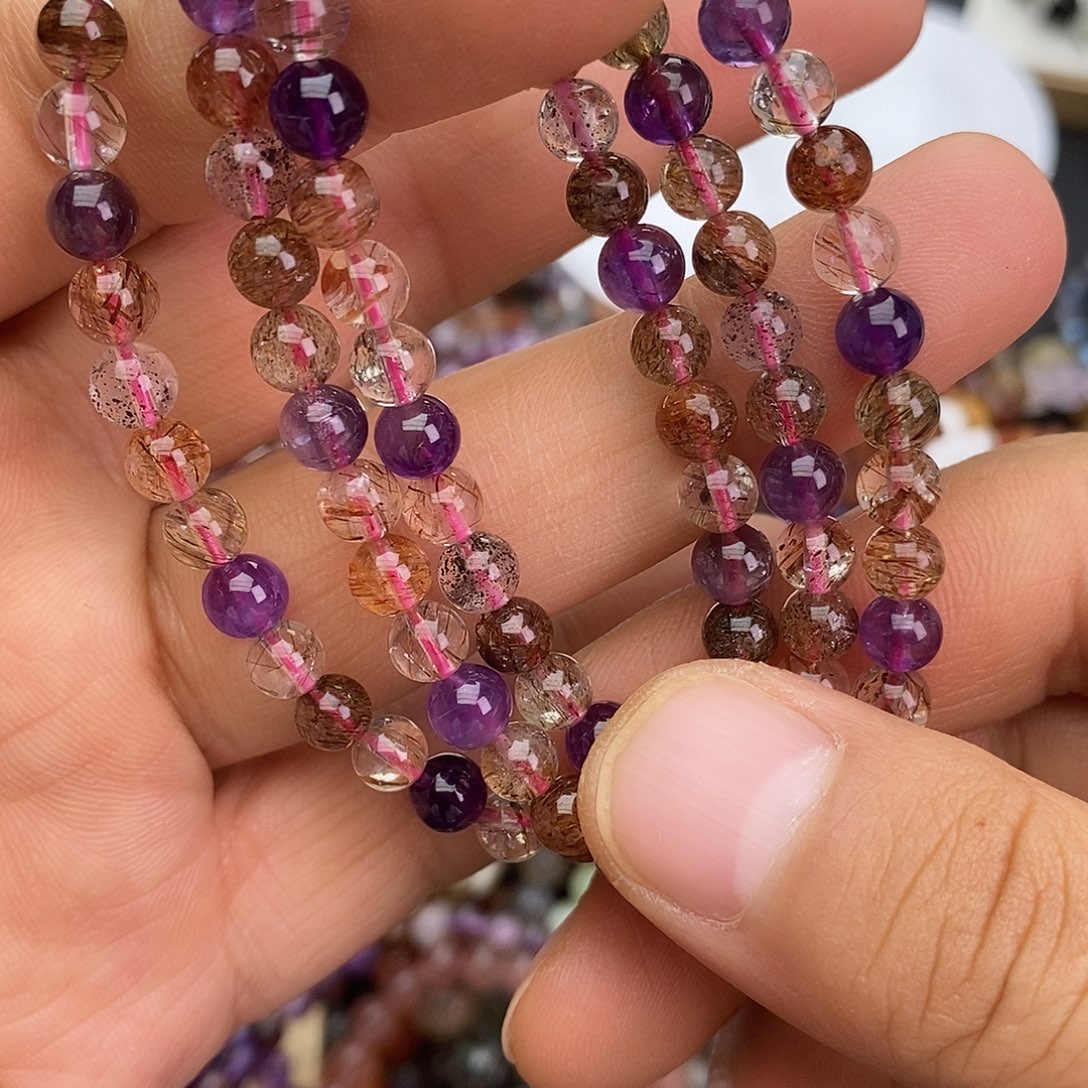 水晶未镶嵌手链手链