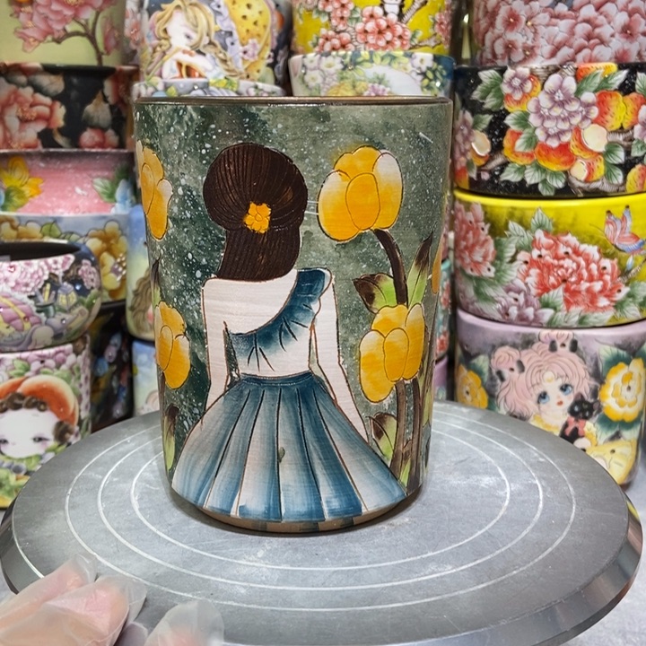 景德镇艺术手绘作品