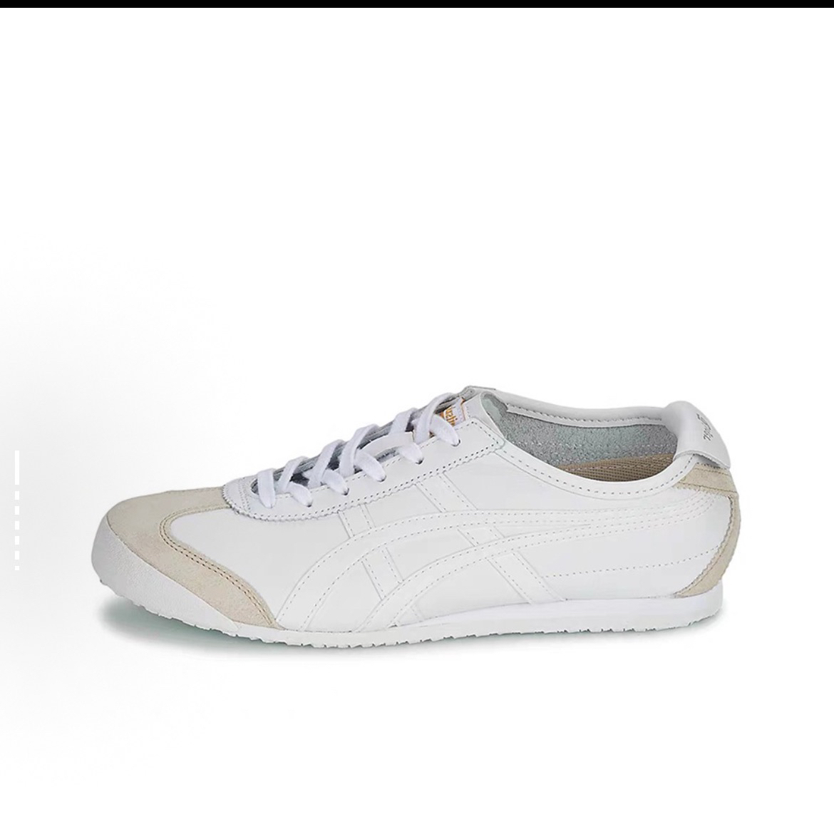 Onitsuka Tiger鬼塚虎 舒适 低帮 休闲鞋 白灰 原盒 DL408 0101