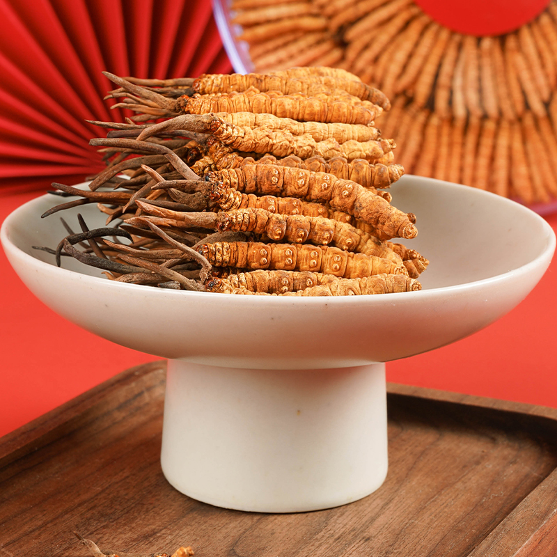 【 虫草弟2294】2025新冬虫夏草50根-100根虫草正品送礼自用