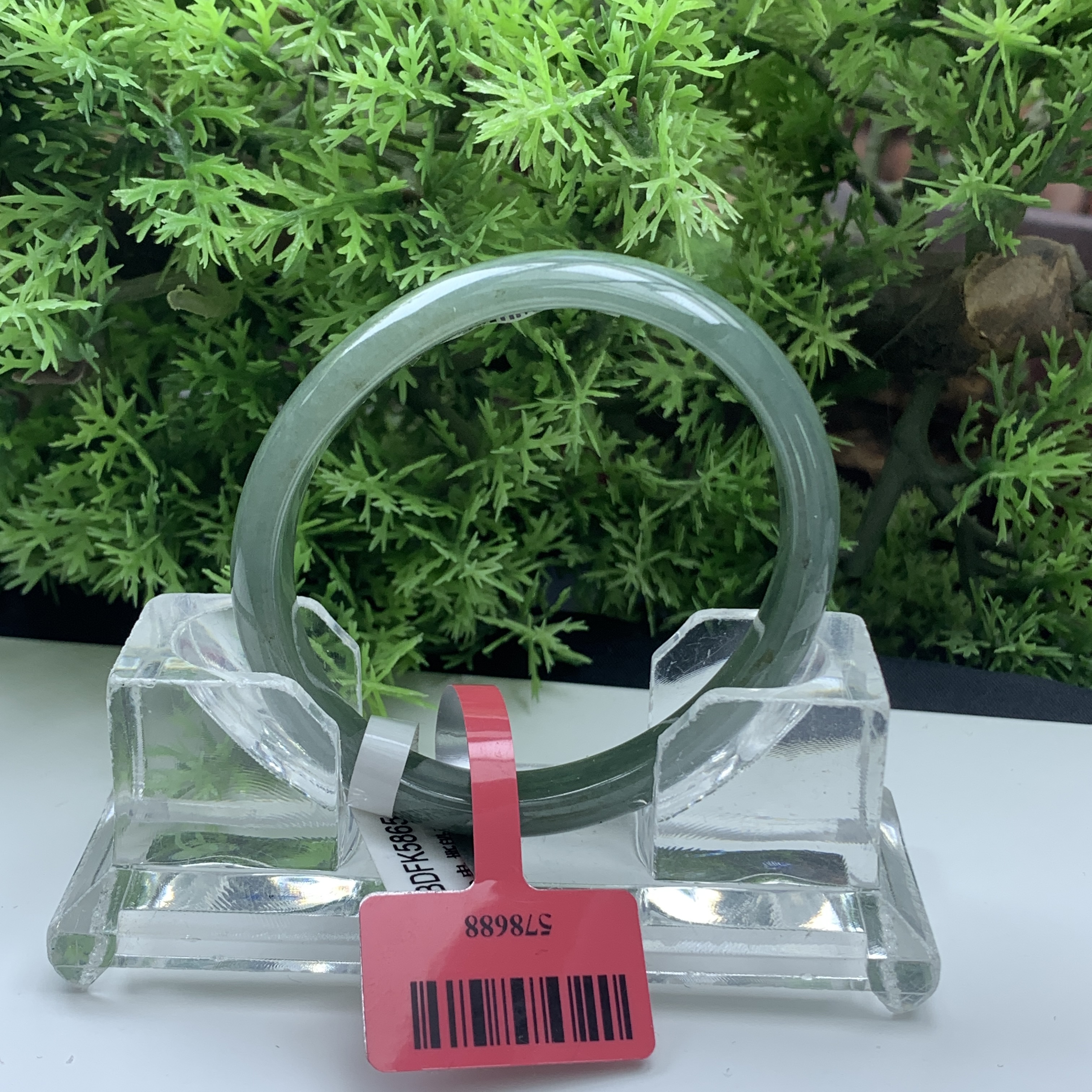 【刘思懿】天然缅甸A货翡翠手镯-Q-19