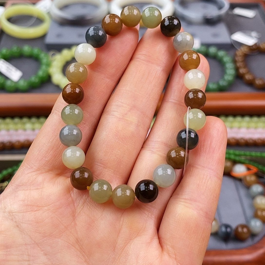 和田玉手链未镶嵌