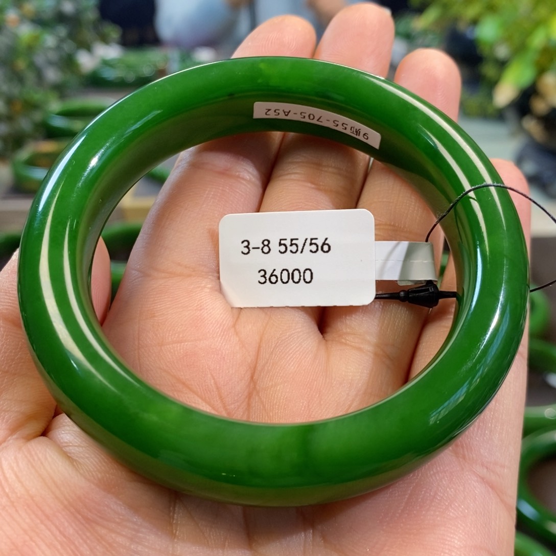 和田玉（碧玉）手镯未镶嵌