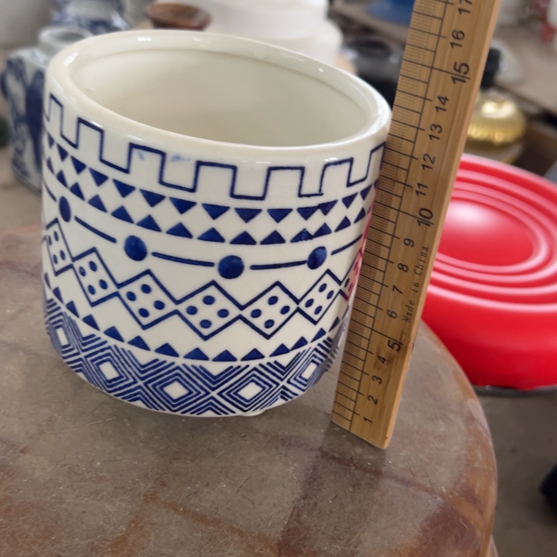 瓷片微瑕青花瓷器工艺难得