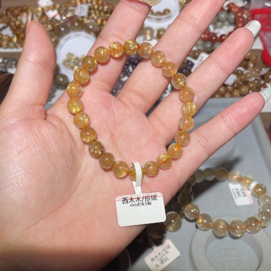 妍***儿手链水晶未镶嵌手链