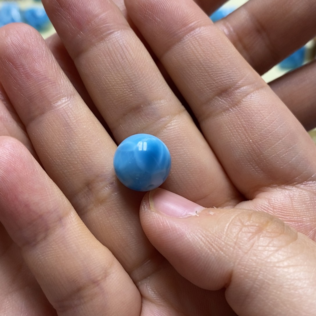 针钠钙石（海纹石）未镶嵌颈饰庄***水