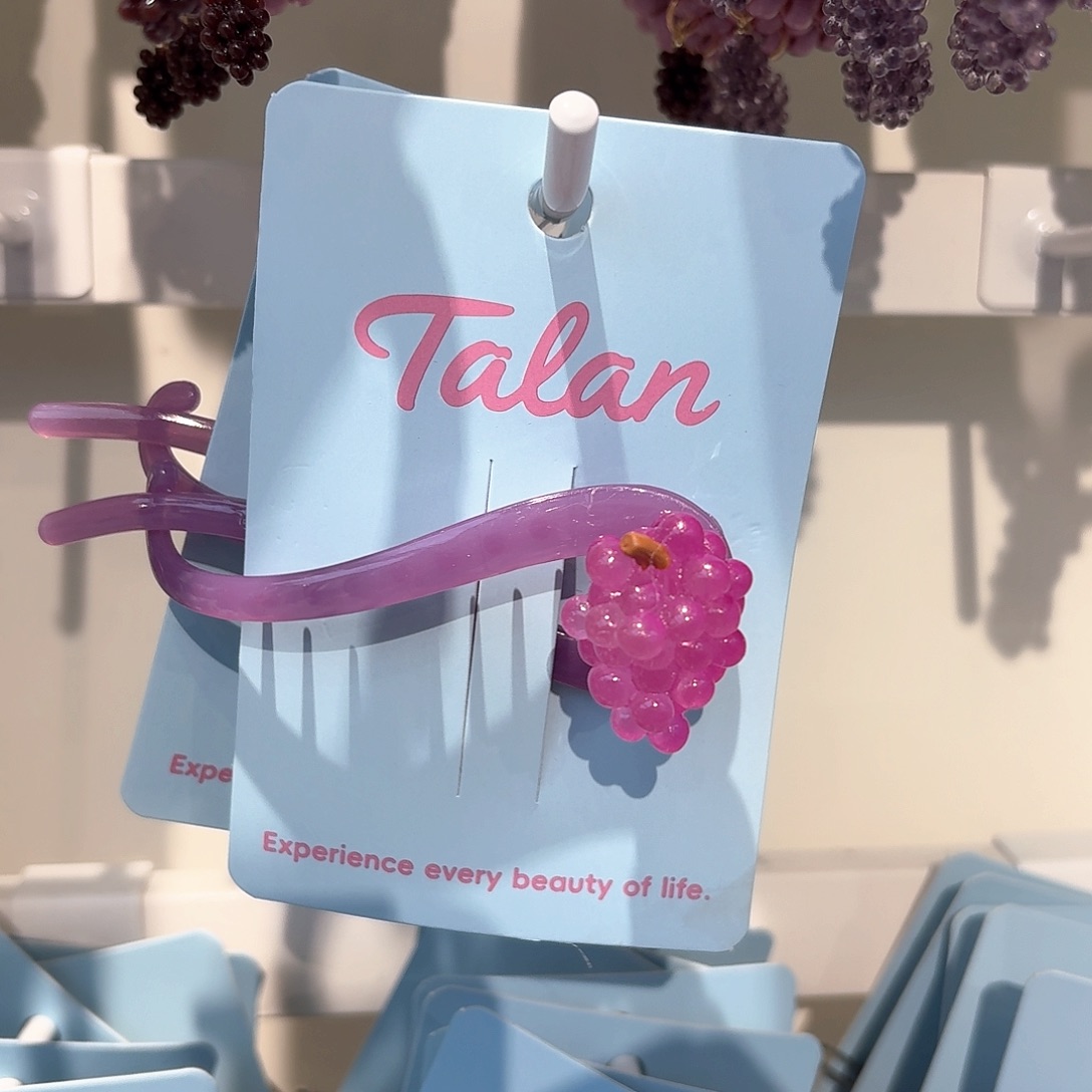 布艺铁合金透葡萄扭扭