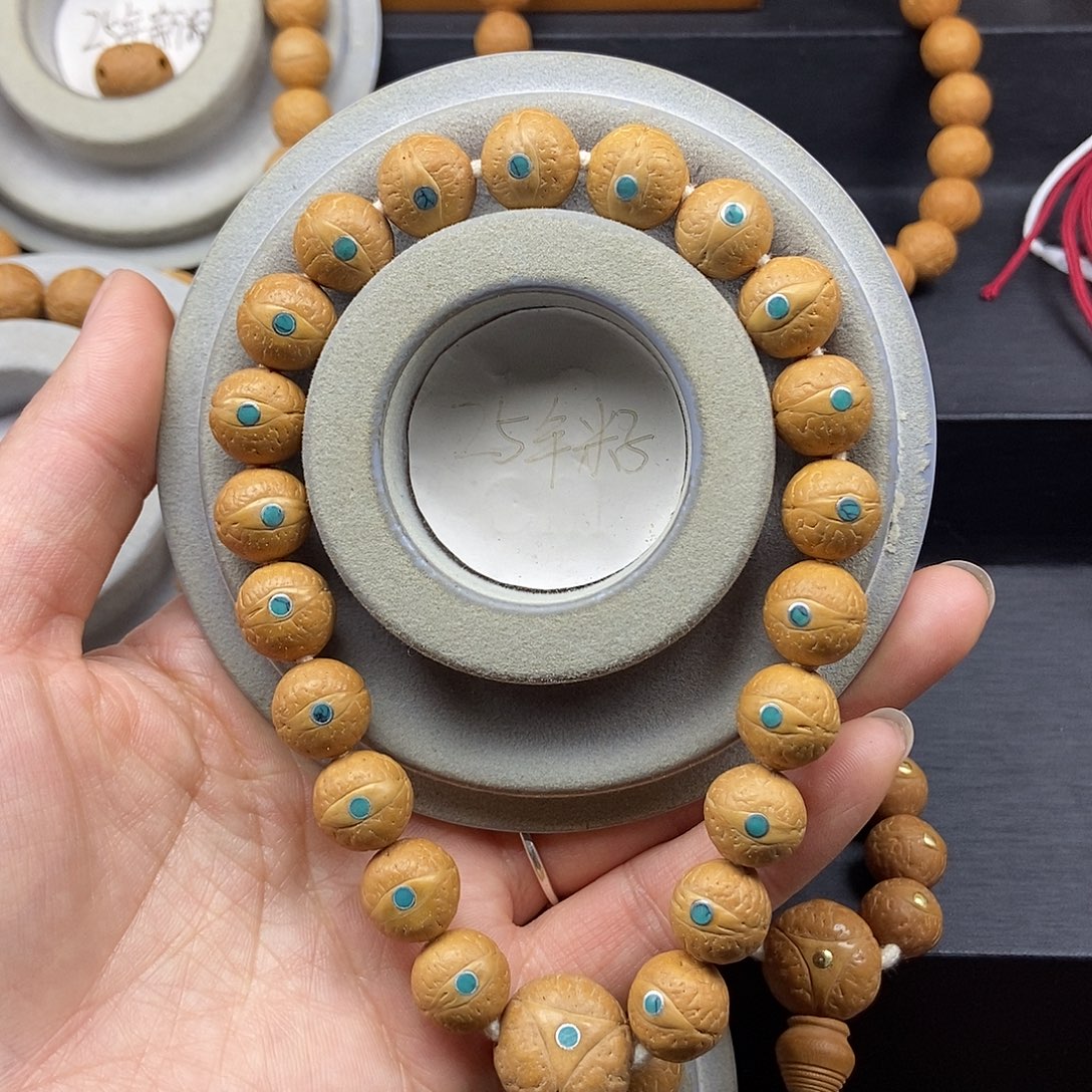 凤眼菩提手串12➕松，25年籽