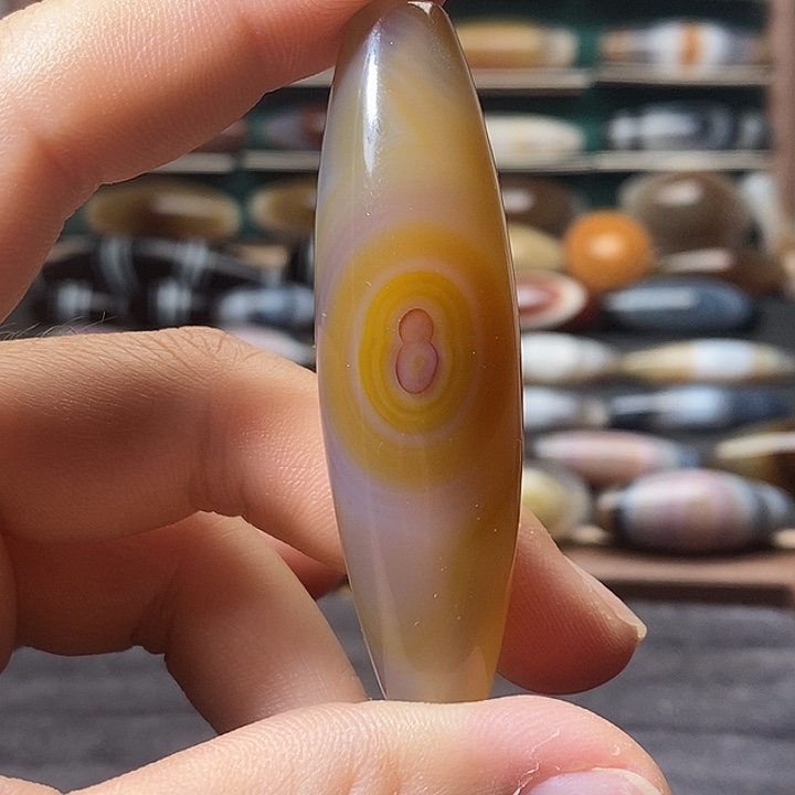 玛瑙/玉髓未镶嵌吊坠(不含链)