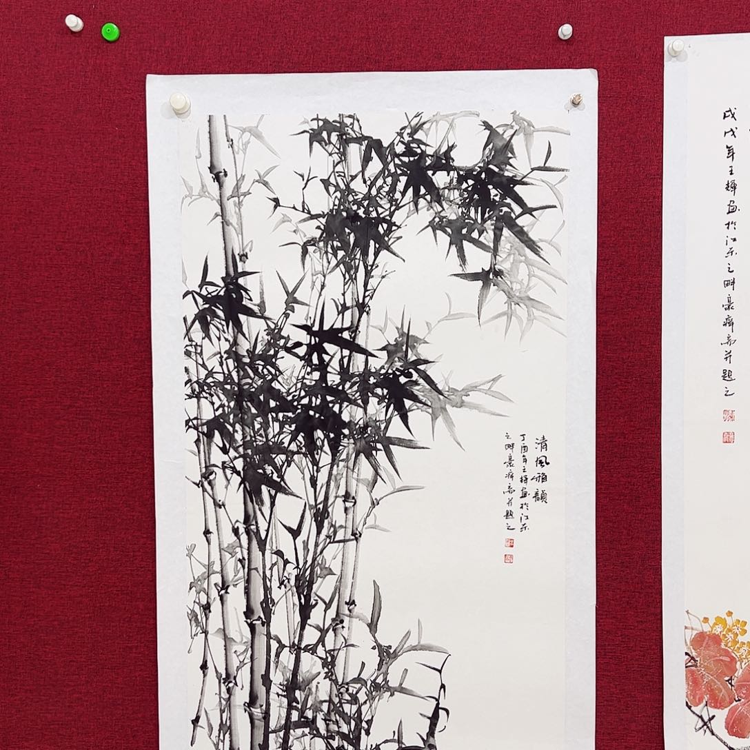 国画白*马国画作品集