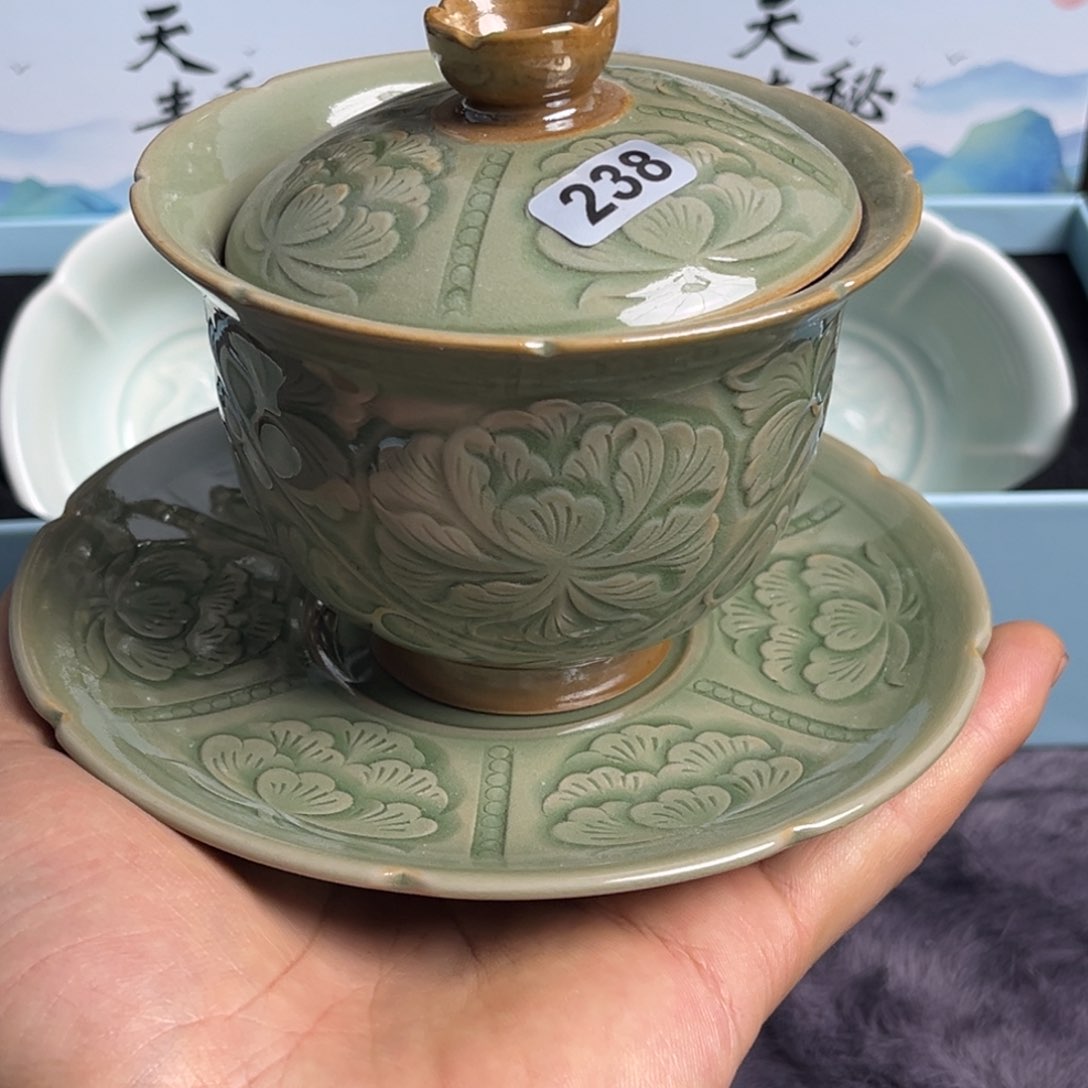 瓷手工盖碗 238 号特价