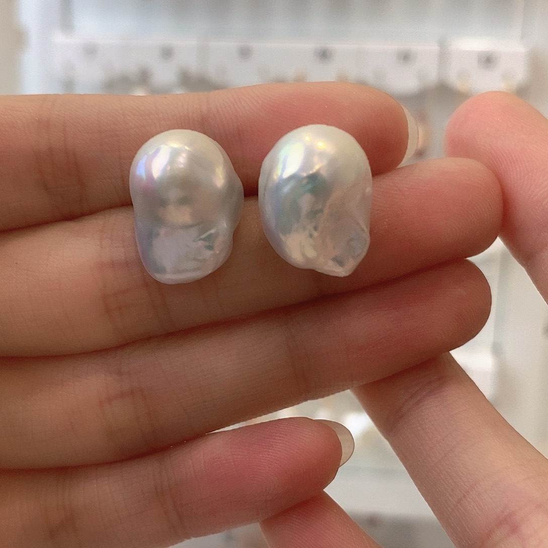 淡水珍珠颈饰银S925镶嵌