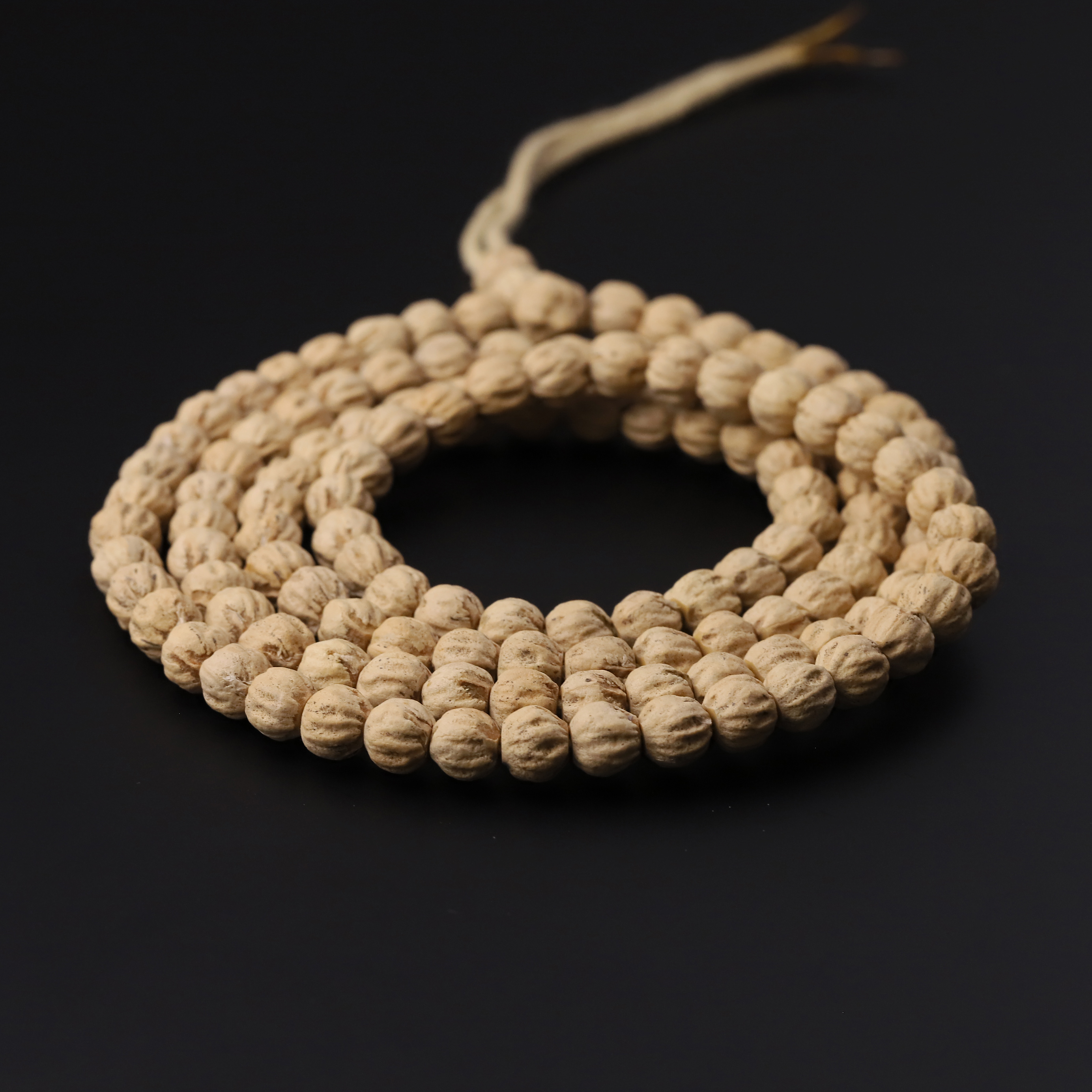 S1226-1 【莲花鬼】定制藏区原桩多棱鬼脸百香108长串 （送工具）