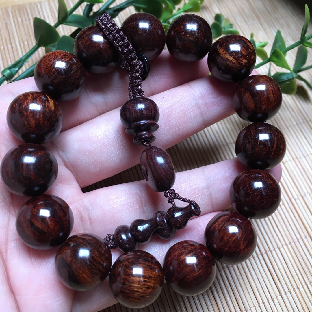 h1海南黄花梨1.5土埋老料紫油梨(精选一物一拍）水波山水纹