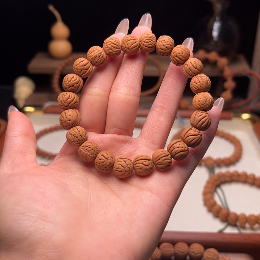 木质类陕西龙纹桃核1.1